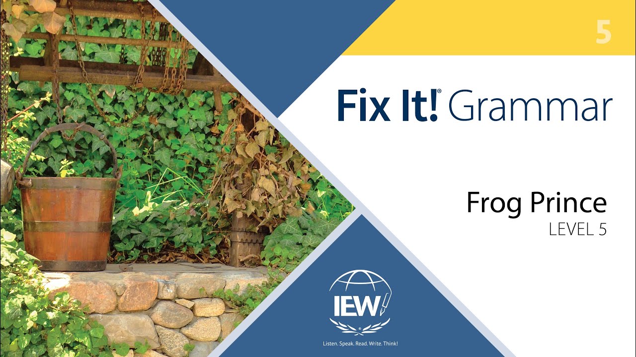 Learn More about the Fix It! Grammar: Level 5 Frog Prince Teacher/Student Combo!