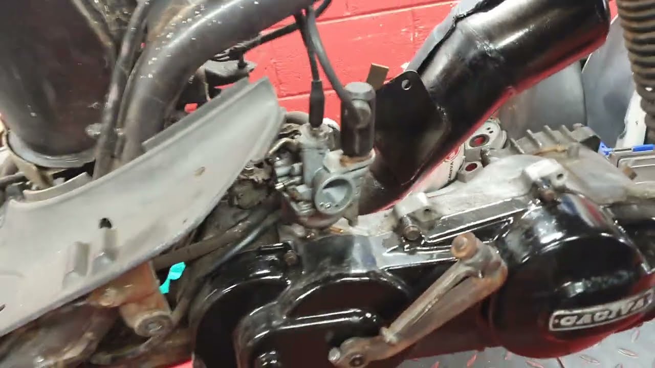 Cagiva City 50 - Got it running after 12 years in storage