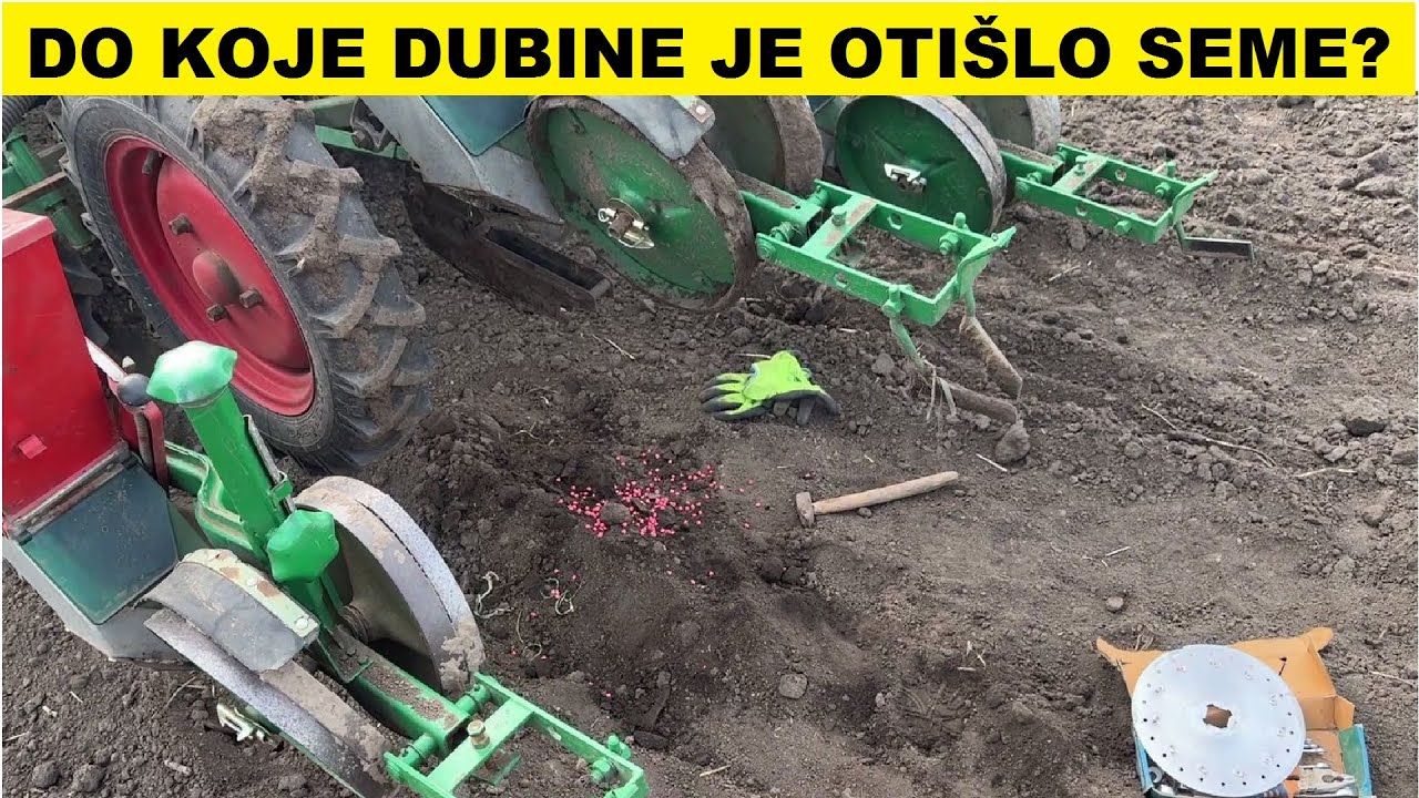 Когда отказывает сеялка и мозг #кукуруза