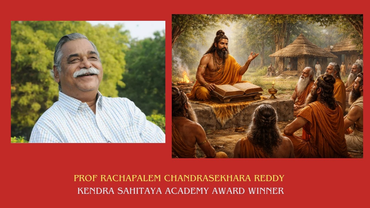 Episode 4: Prof R Chandrasekhara Reddy, Kendra Sahitya Academy awardee speaks on Mahabharatha