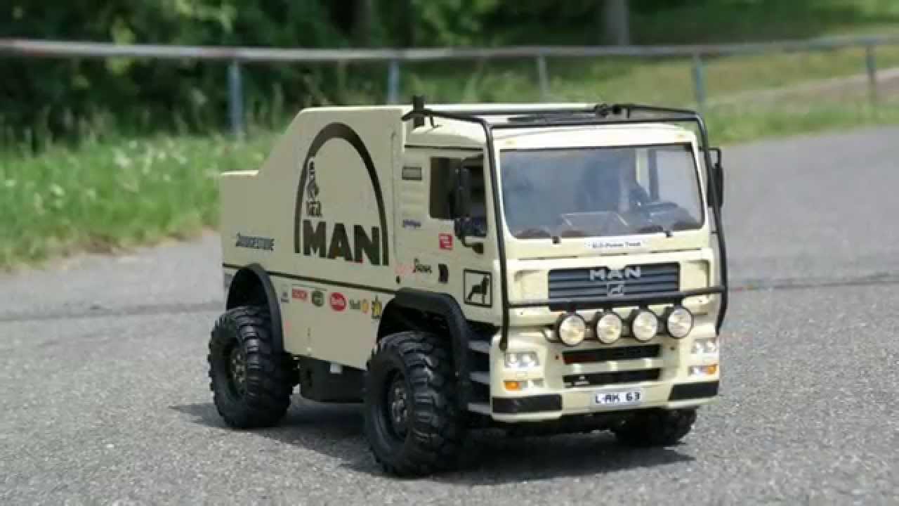 projekt tamiya ta-02 + bruder man-tga 