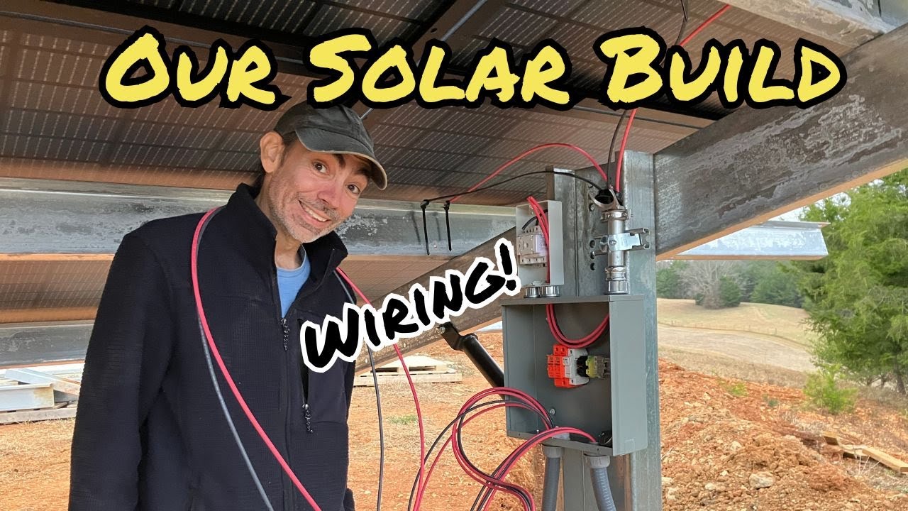 Wiring Our Solar Panels Start to Finish ⚡ Pull Boxes, IMO Disconnects & Long Wire Runs