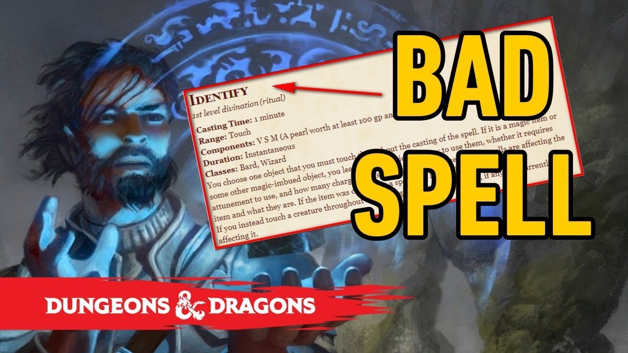 Identify is Dumb - D&D 5e