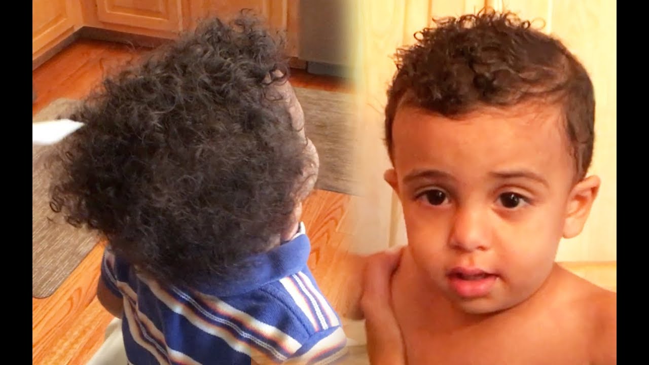 How to Cut Kid's Hair: 3 STEPS! Clippers & Scissors, Tip #24