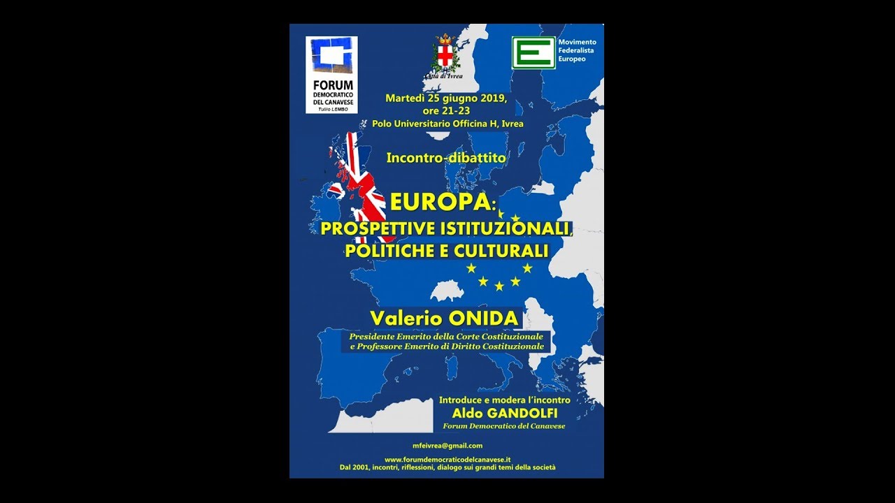 EUROPA Prospettive Istituzionale Politiche e Culturali - Valerio Onida
