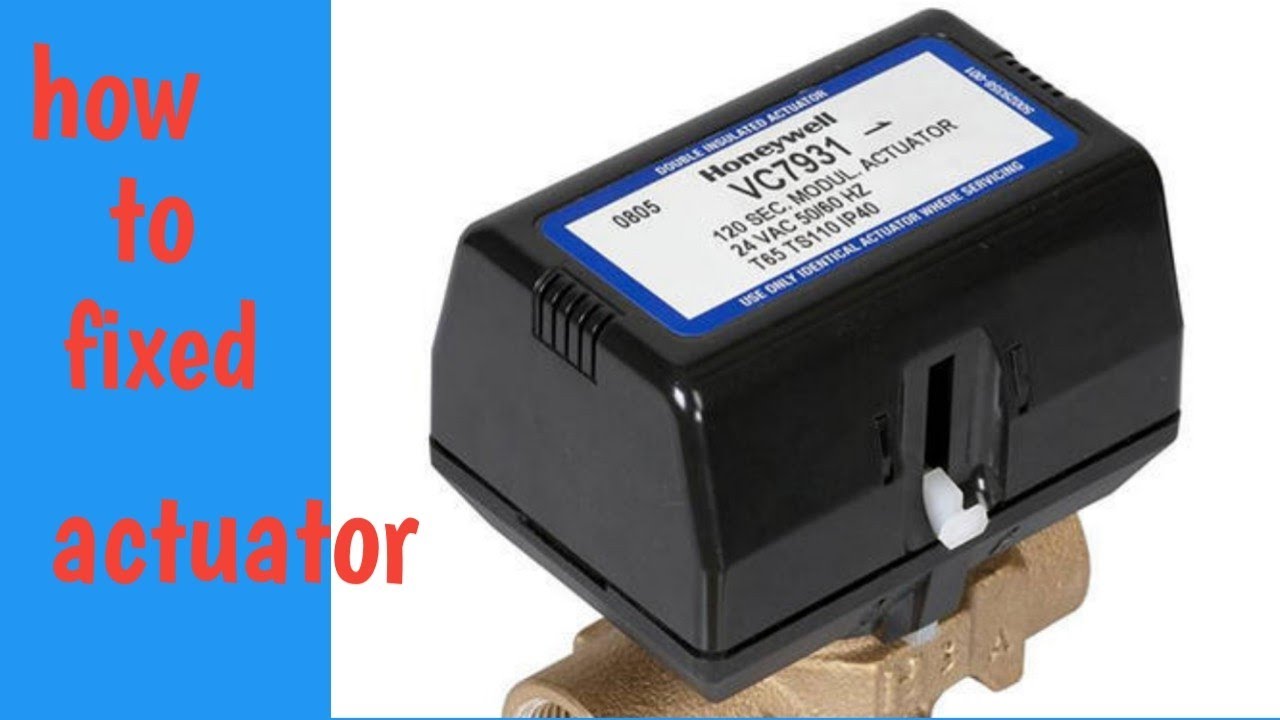 How to fixed FCU actuator  Honeywell Actuator New fix in FCU unit ( Technew3#FCU unit