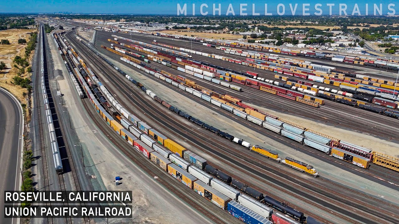 Above the Largest Railyard on the West Coast