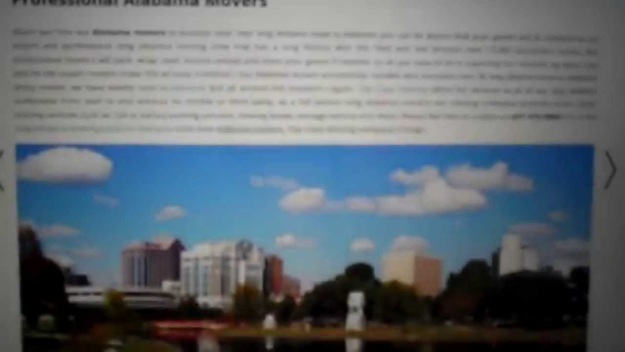 Alabama Movers, Moving From Chicago to Alabama, Long Distance Moving Companies Alabama