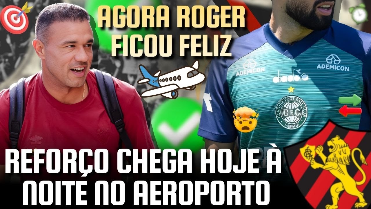 VAZOU: NOVO REFORÇO DO SPORT CHEGA HOJE À NOITE EM RECIFE! | SPORT VAI TOMANDO CORPO DE TIME
