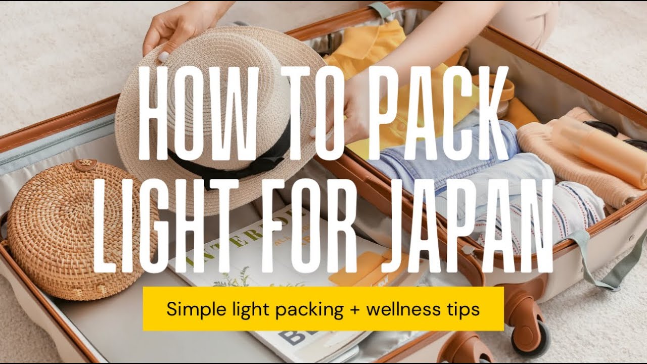 What’s in My Carry-On for 11 days in Japan | Minimalist & Healthy Travel Packing