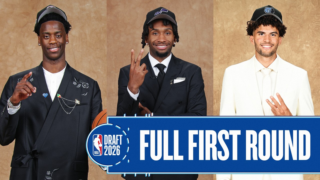 All 30 First Round Picks of the 2026 NBA Draft