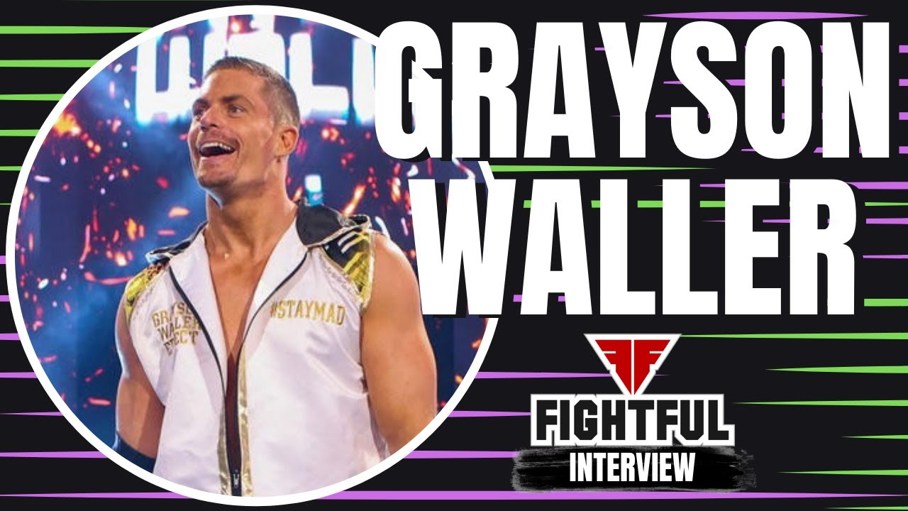 Grayson Waller On Young Rock, The Challenge, Bron Breakker, Ladder Match Spot | Interview