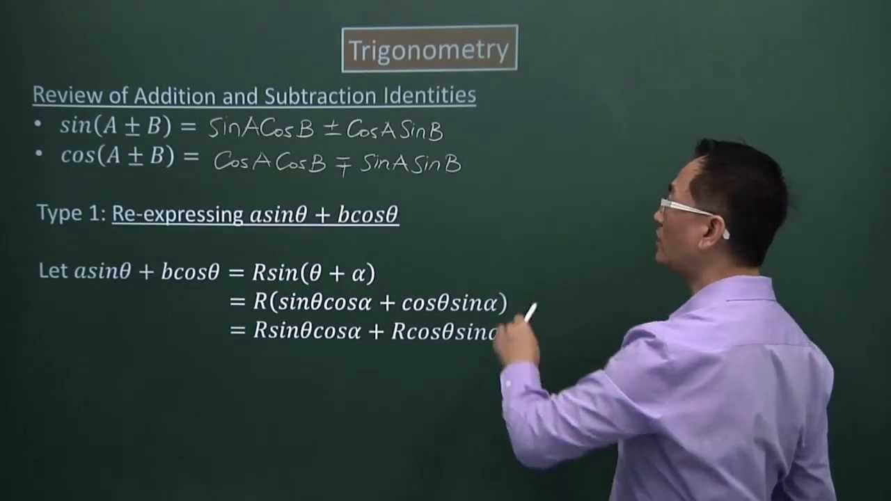 Trigonometry- R-Formula (Additional Mathematics Secondary 3/4)