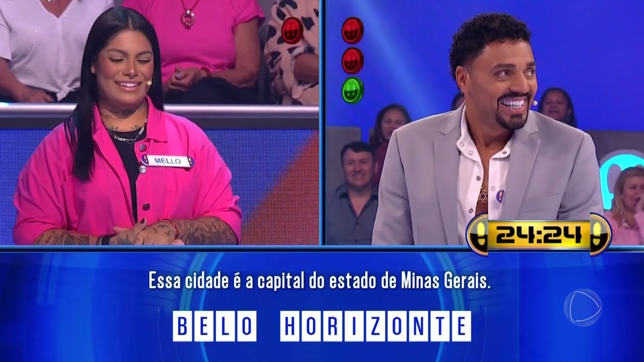 ACERTA OU CAIA: Tirullipa e Mello duelam em jogo emocionante