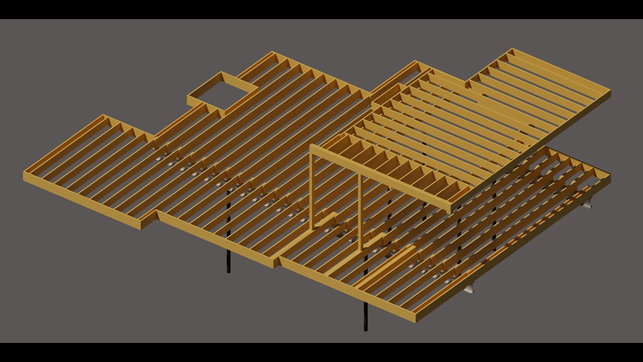FIRST FLOOR FRAMING WITH 2X10'S