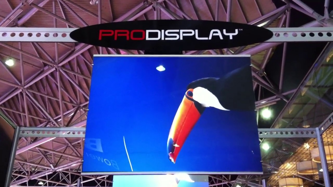 Pro Display Ultra Black High Contrast Rear Projection Screen