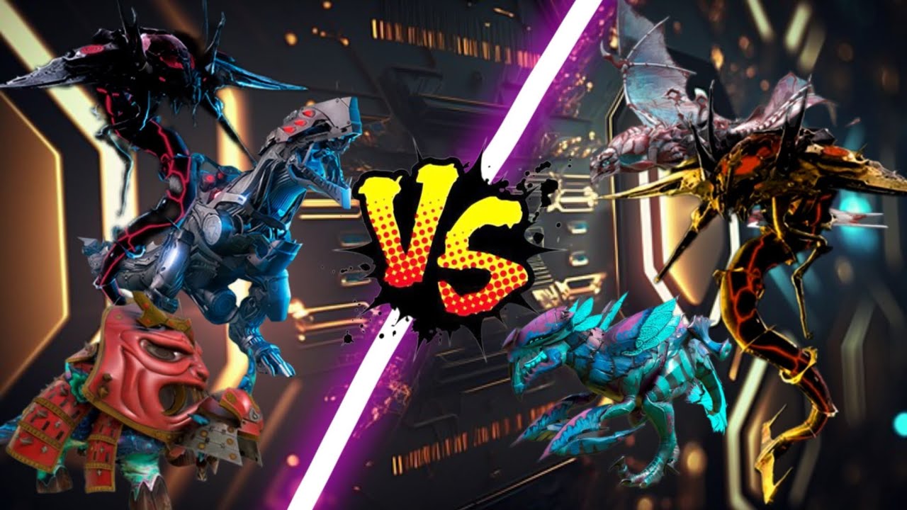 JMW Dino War - 3 wild team players VS 3 bug dogs. Why you still lose with bug!!!?? 