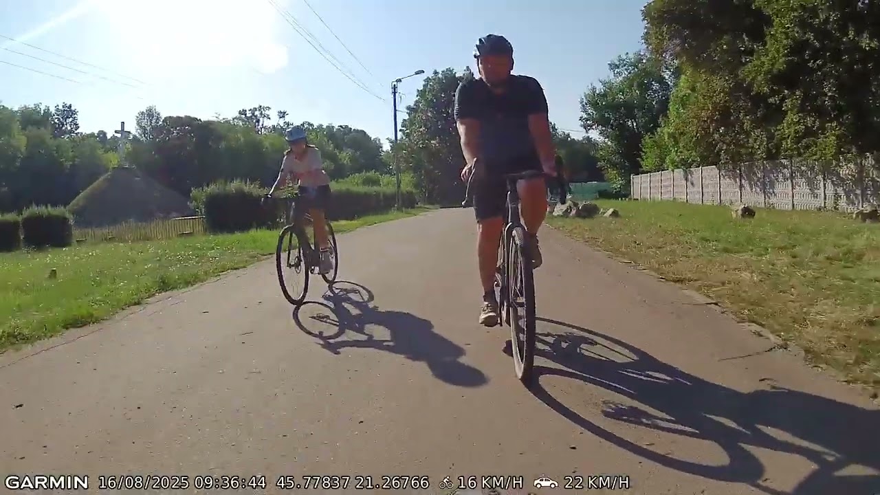 Long bike ride 89km: Timisoara - Giarmata - Ianova - Herneacova - Recas - Bazos - Ghiroda -Timisoara