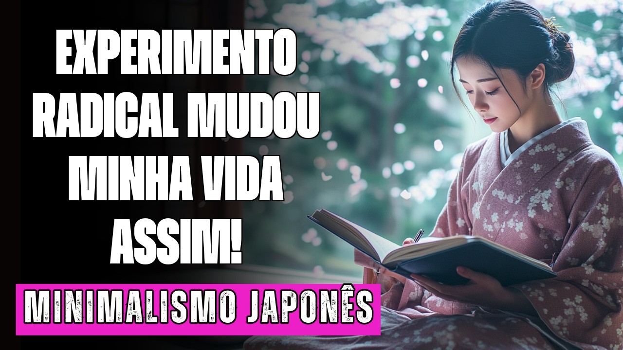 ISSO ACONTECE QUANDO VOCÊ REMOVE TUDO QUE NÃO PRECISA  MINIMALISMO JAPONÊS