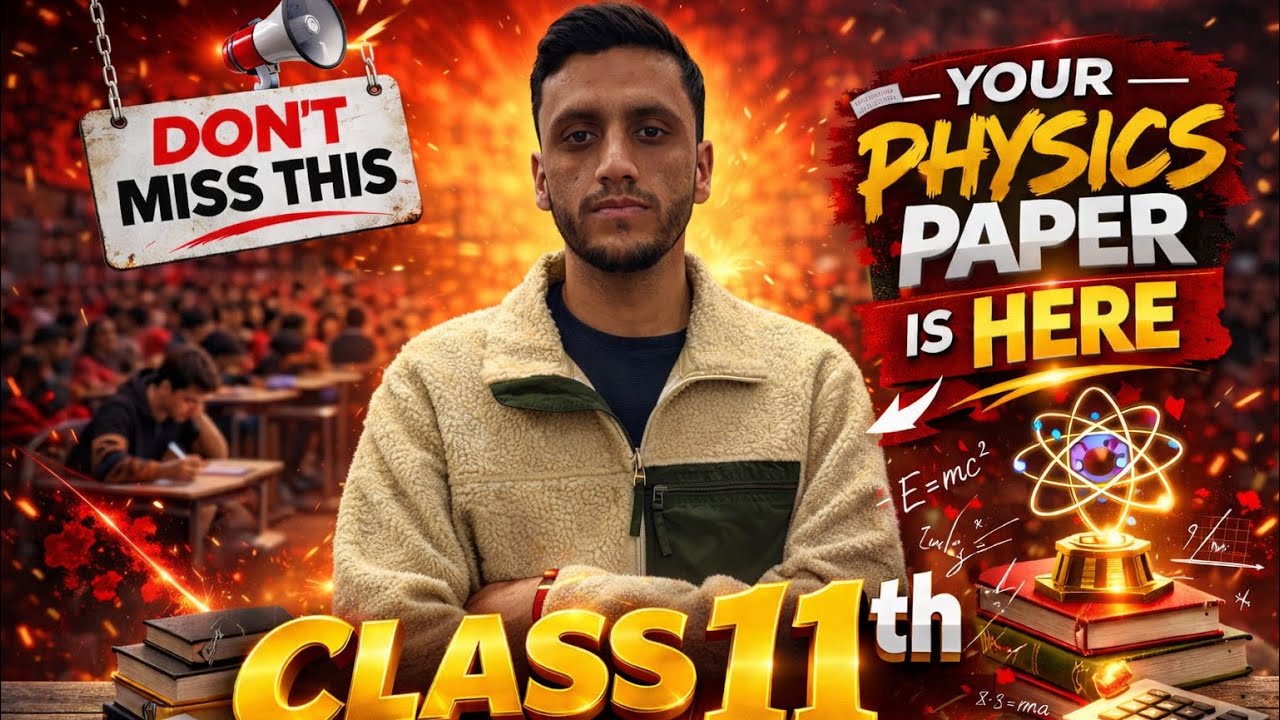 CLASS 11th PHYSICS PAPER JKBOSE || MOST EXPECTED QUESTIONS || BY SAJAD SIR