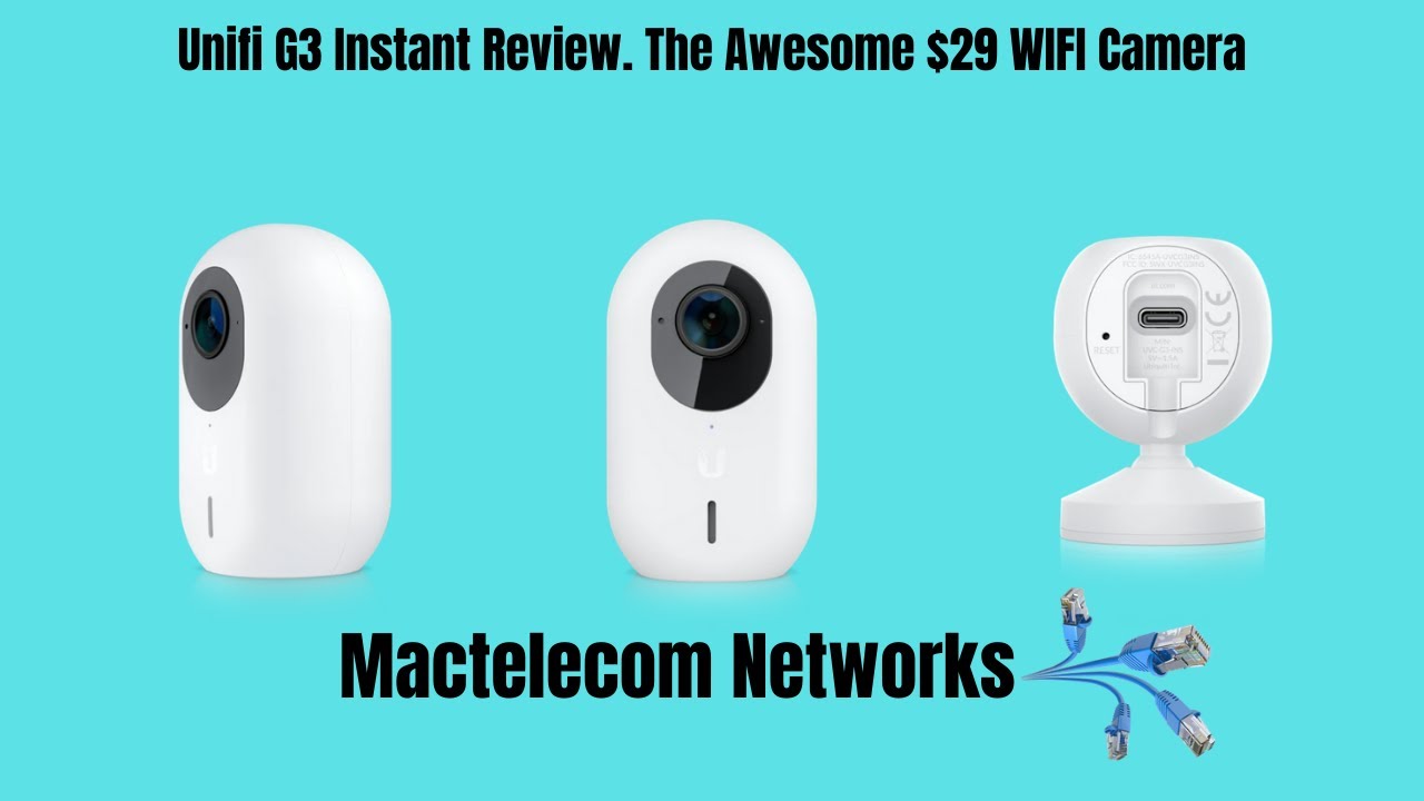 Unifi G3 Instant Review. The Awesome $29 WIFI Camera