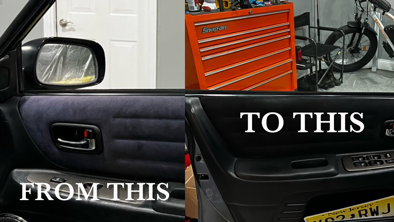 Restoring my IS300 door panels!