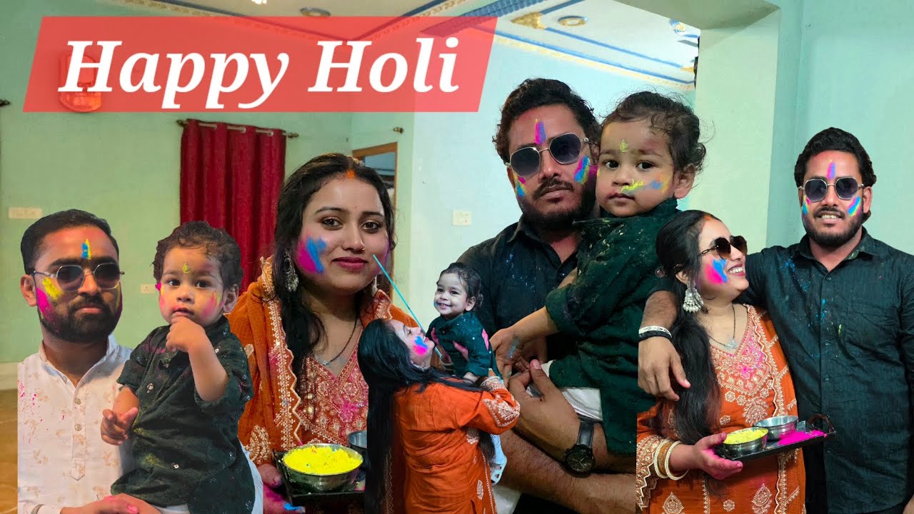 Holi vlog🤩#@bulbuldailyvlogs520#dailyvlog #viral #familyvlog #holivlog #lifestyle #vloglife 