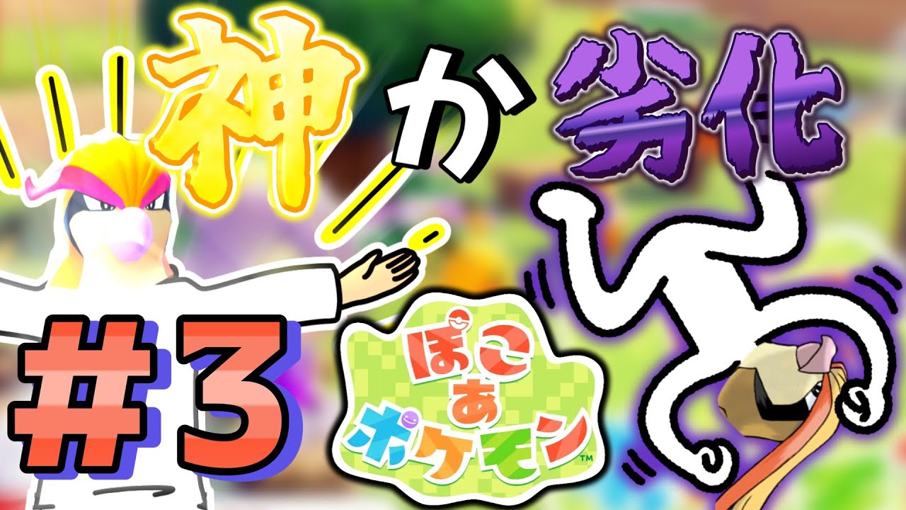 初めてのぽこあポケモン！ピジョットを探す旅　#3