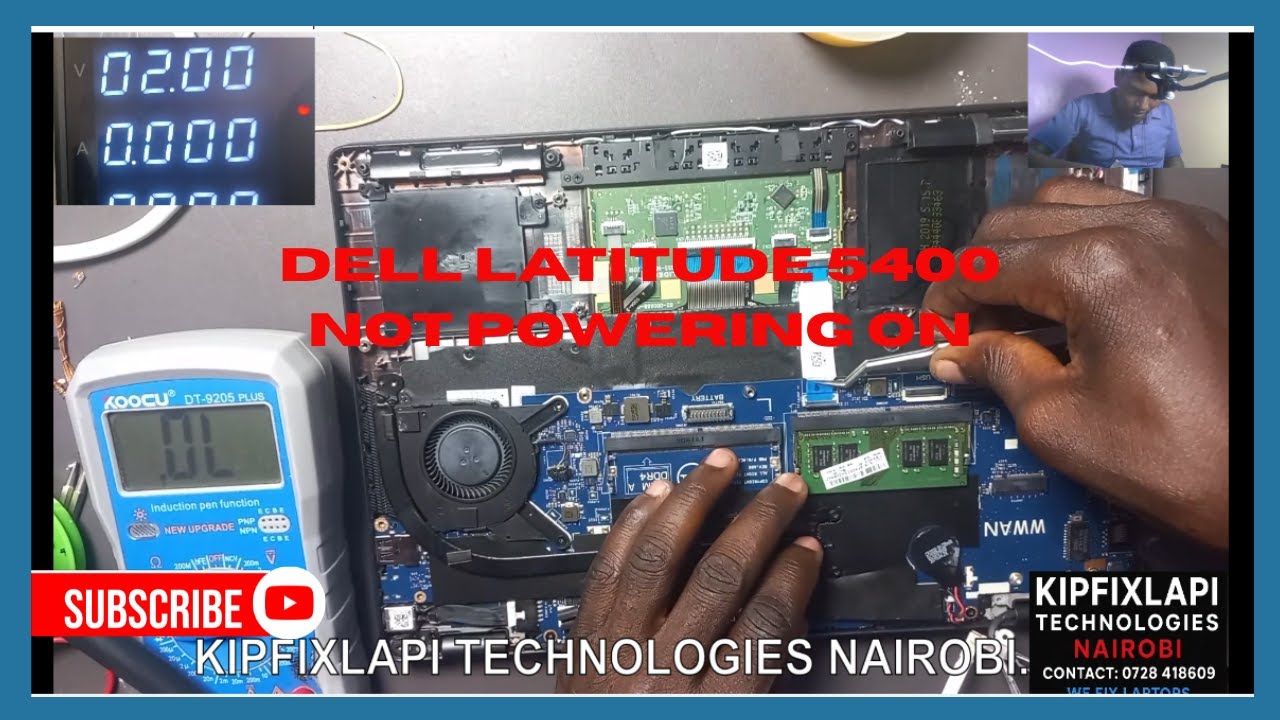 DELL MOTHERBOARD NOT POWERING , BE CAREFUL THIS IS TRICKY LAPTOP MOTHERBOARD REPAIR #fix #subscribe