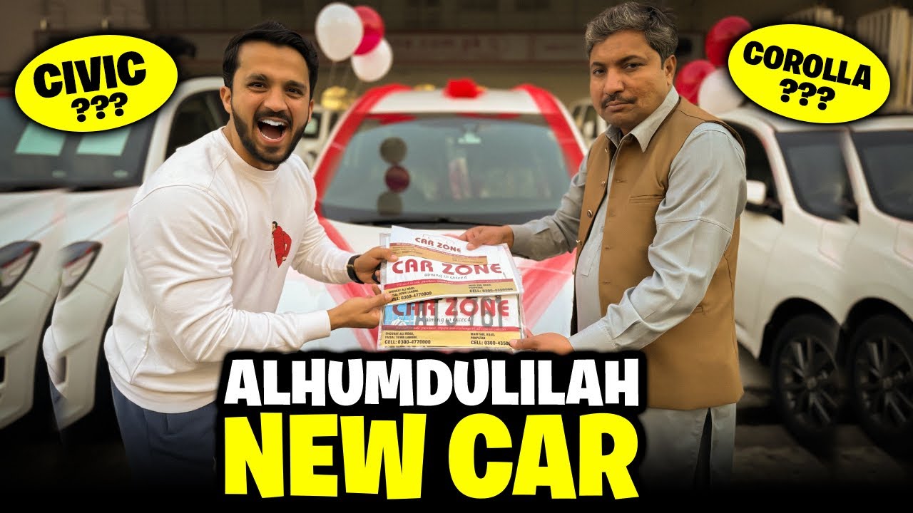 Most awaited Vlog Allhumdulilah Rajab's Family ki New Car...❤️