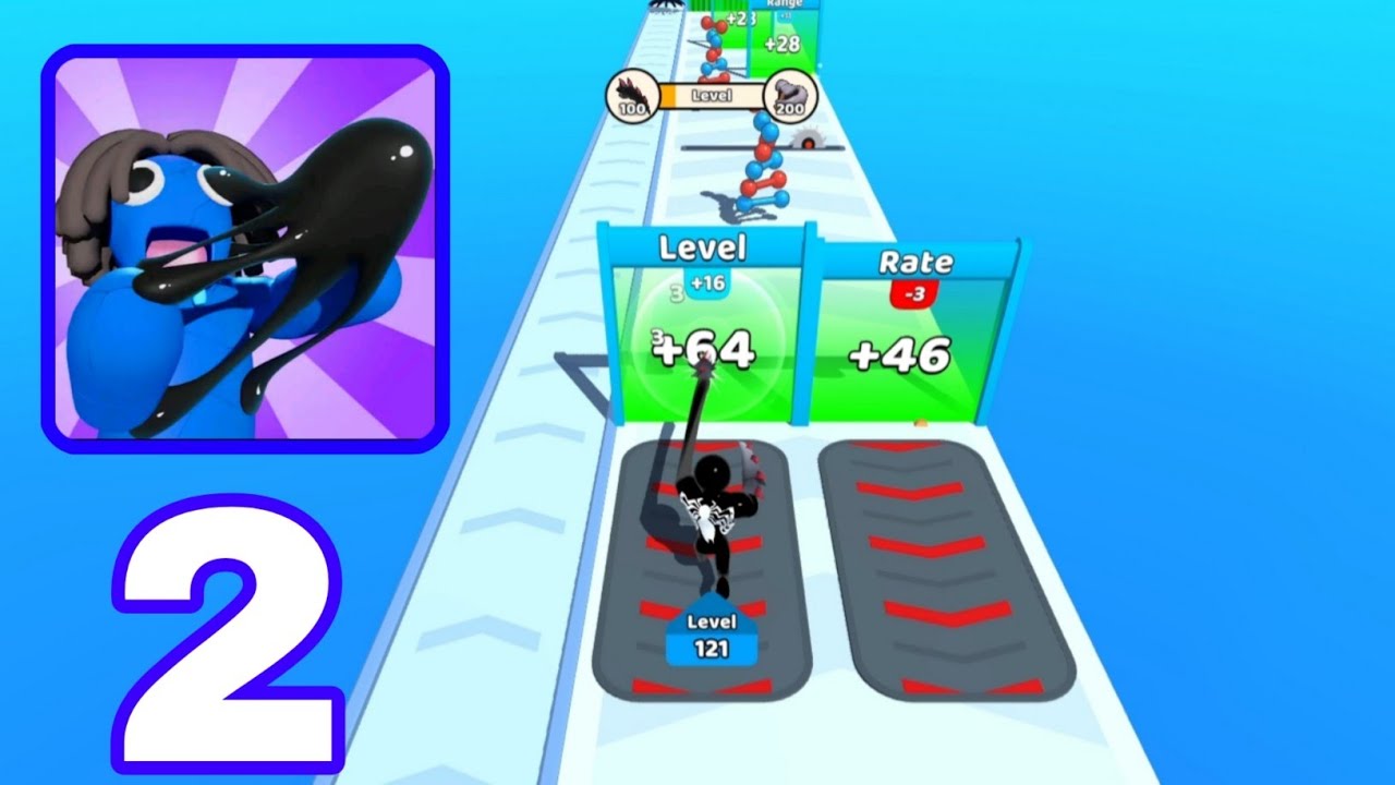Venom Run 3D Gameplay Walkthrough Part 2 (Android,iOS)