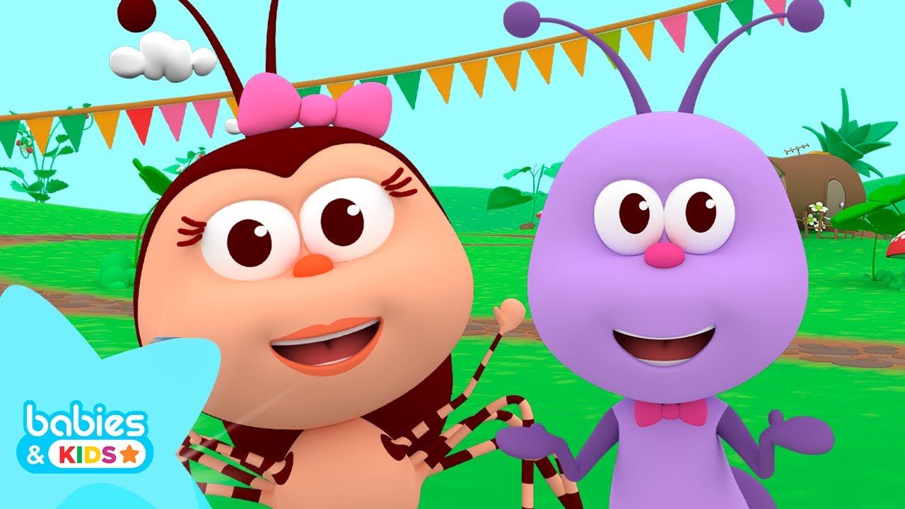 The Spider | Boogie Bugs 🐞 Kids Songs Compilation 🌈 Babies and Kids