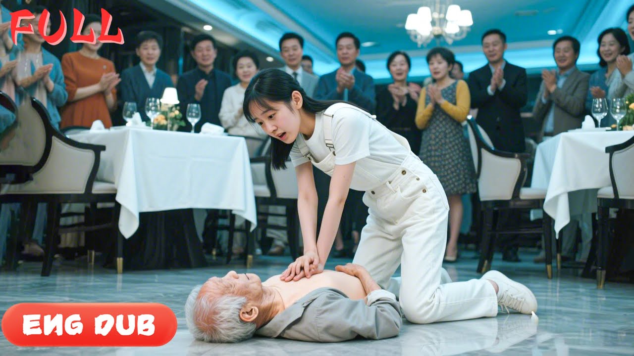The girl knelt down to give first aid to the fainted old man,he turned out to be a super rich man！