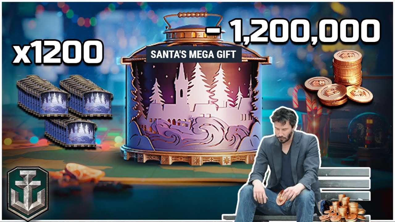 Sugar Daddy WG Buying 1200 Santa Mega Containers!