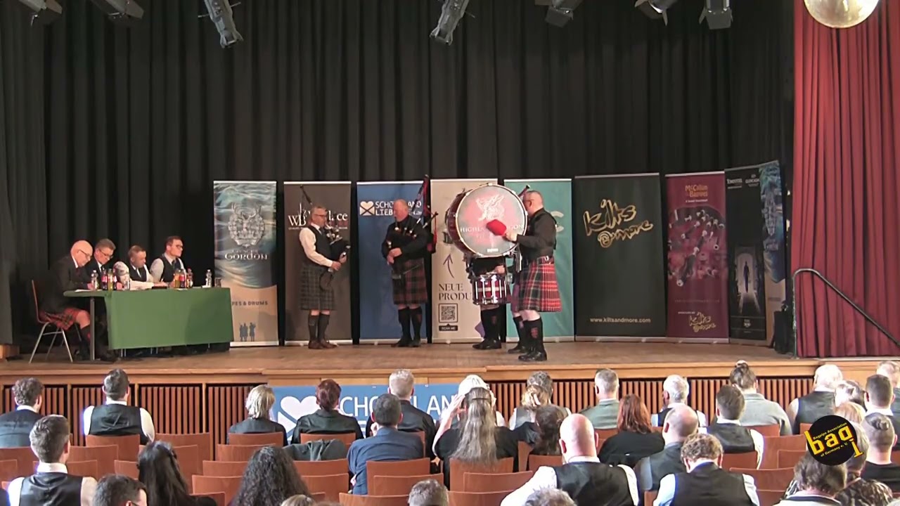 Highland Dragon Pipe Band C - Grade 4 Marches Competition