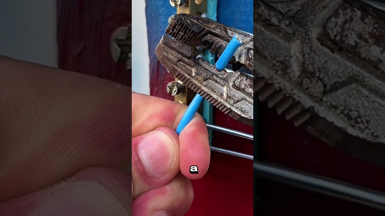 Тайный трюк с заклепками, который используют электрики #электрик #сделайсам #инструменты #лайфхак...