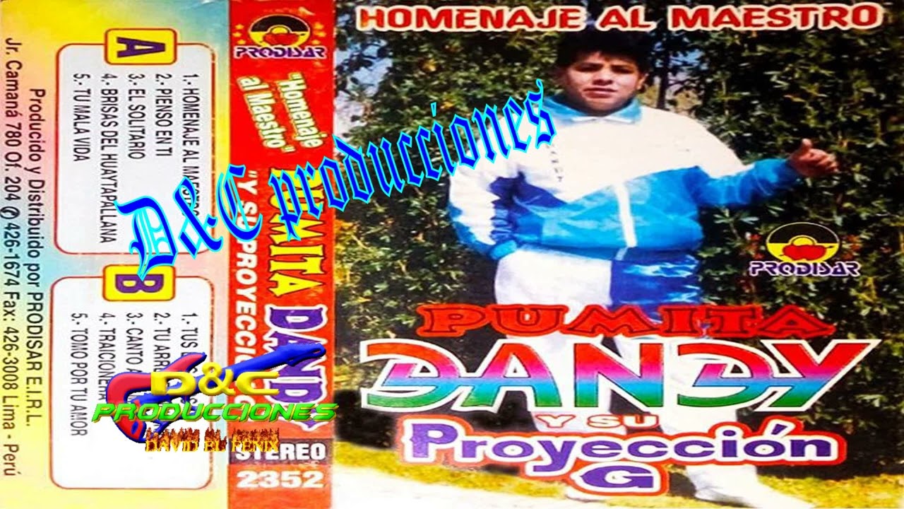 PROYECCION G _ TU MALA VIDA - CANTA EL PUMITA DANDY VOL1 AUDIO HD