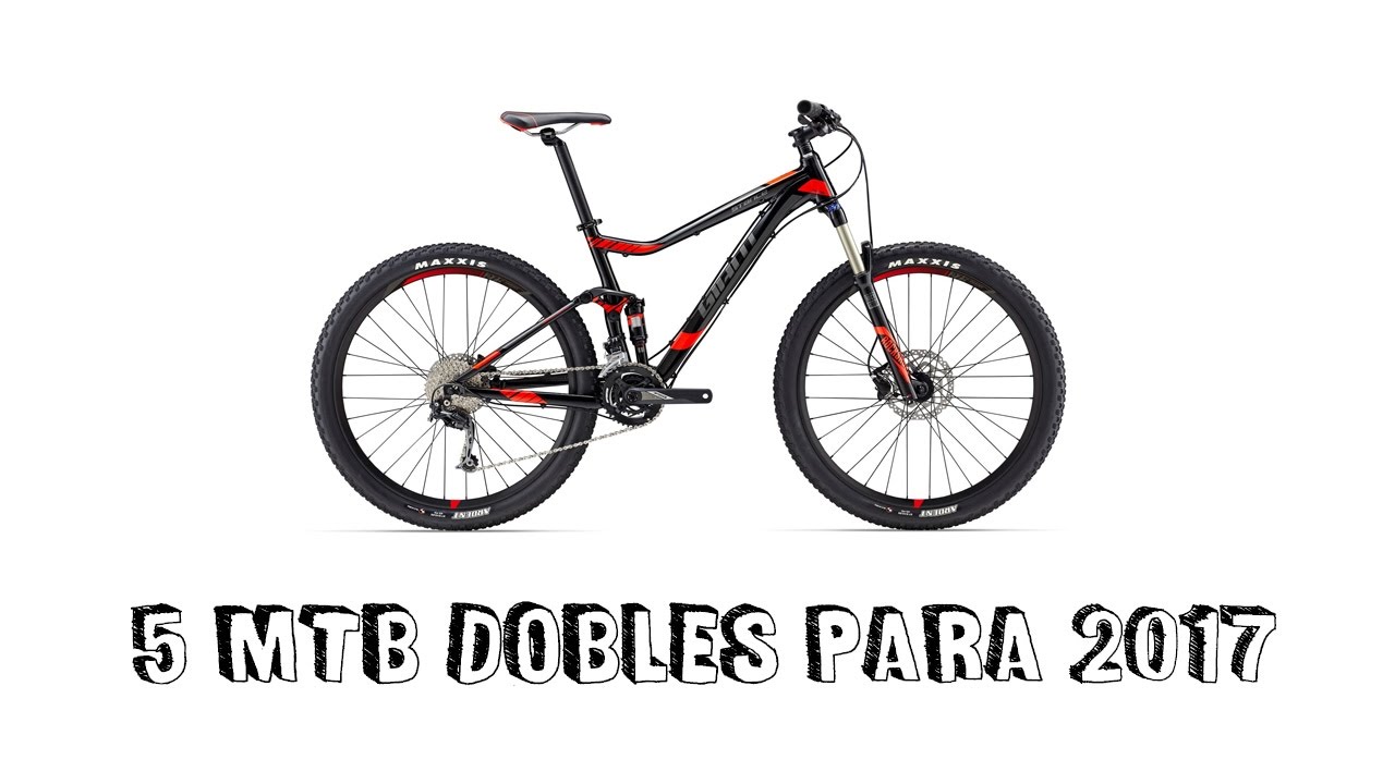 5 Bicis Dobles de Mountain Bike para 2017 | XC y Trail