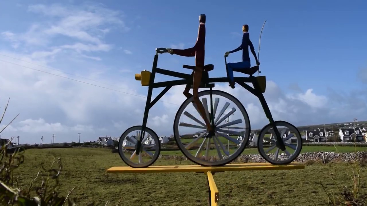 Tandem Bicycle Whirligig