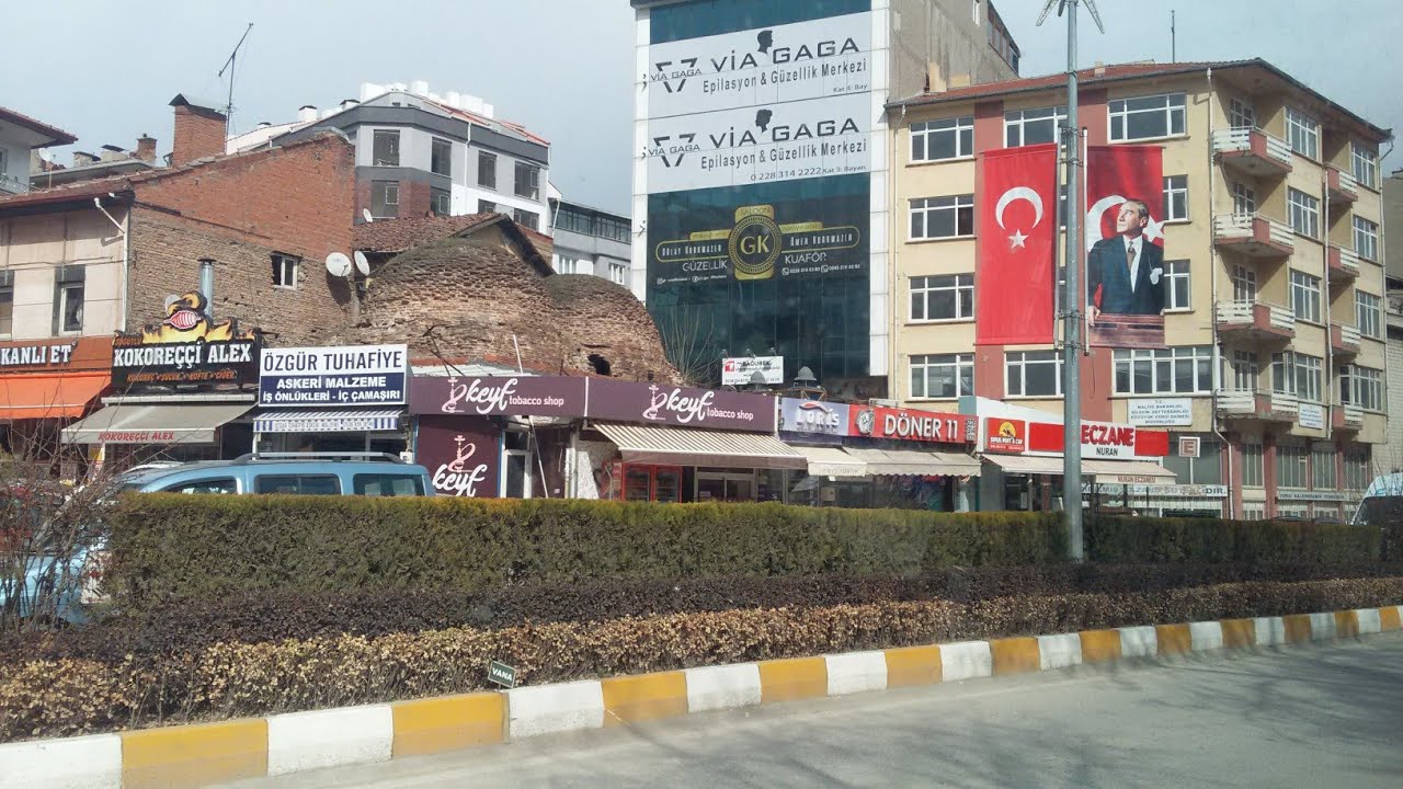 Bozüyük şehir turu. Görüntüler eski sanayiden başlayıp Saraycık caddesine O radan Eskişehir yönüne 🚗