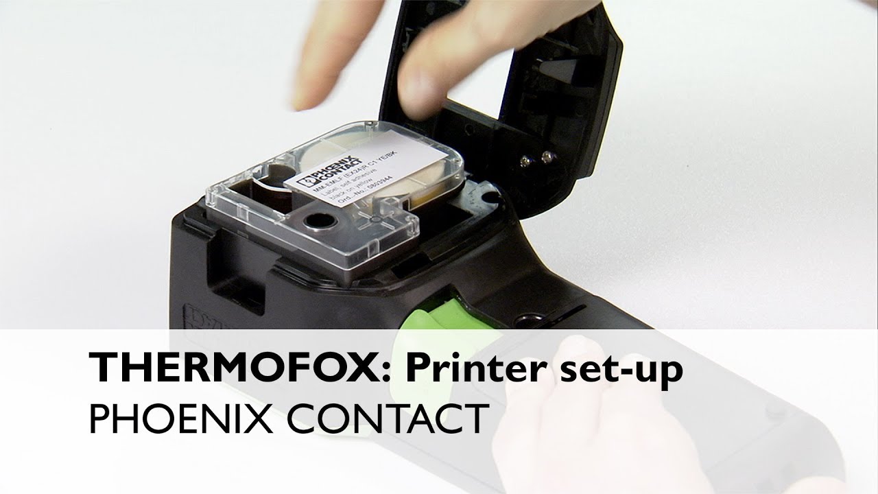 THERMOFOX – Printer set-up