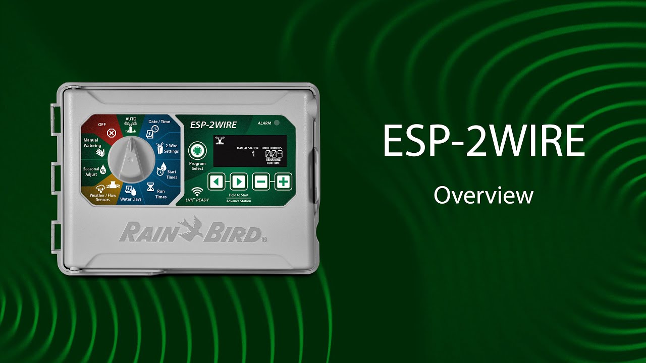 Rain Bird&reg; ESP-2WIRE Controller Overview
