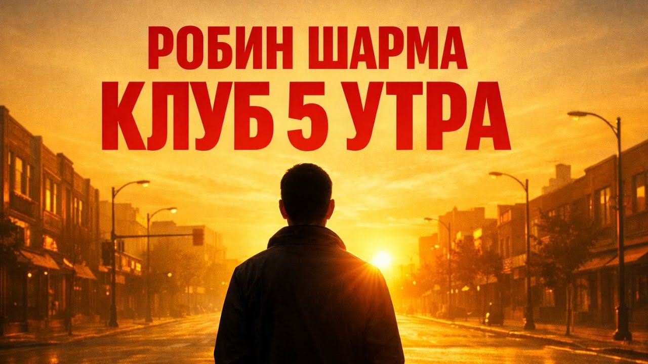 Аудио книга &laquo;Клуб 5 утра&raquo; &mdash; Робин Шарма | Пересказ