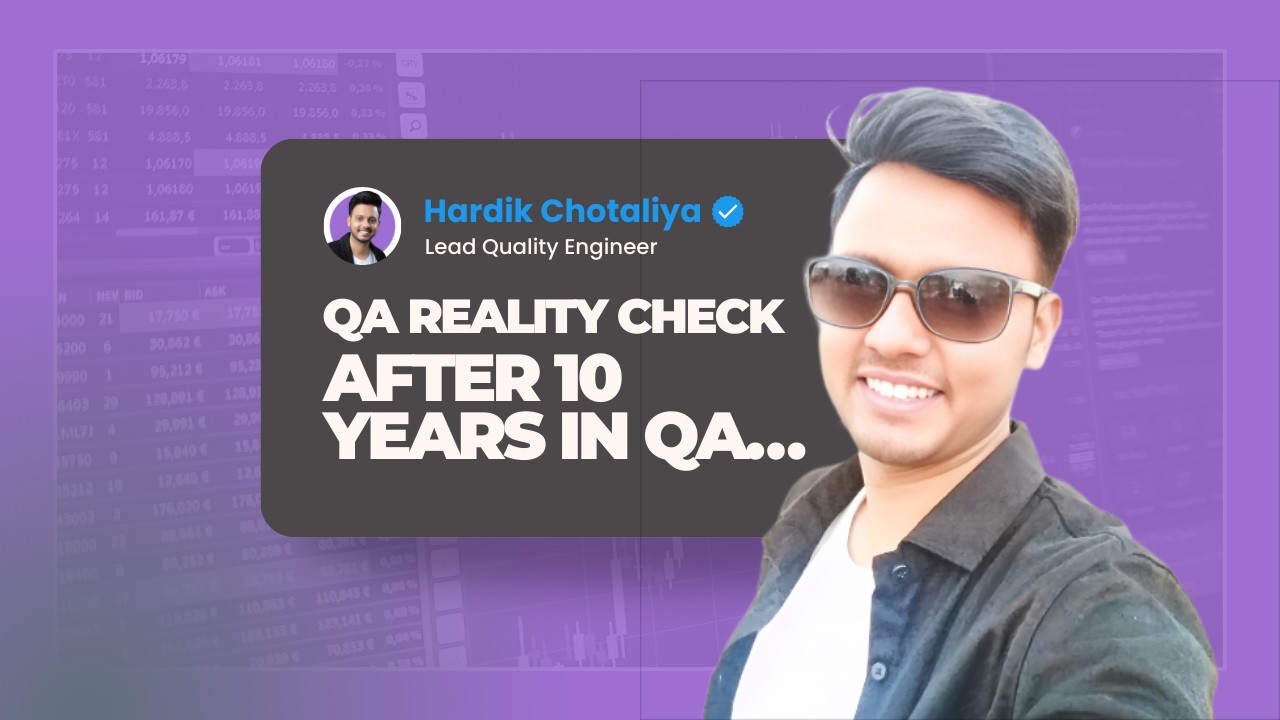 5 Hard Truths After 10 Years in QA Automation | Career Advice for Testers