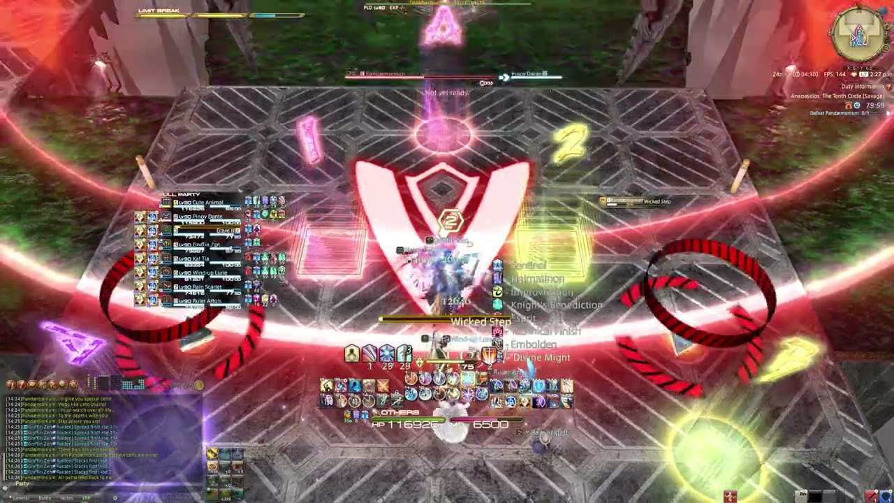 PF P10S Anabaseios: The Tenth Circle (Savage) clear | PLD OT POV