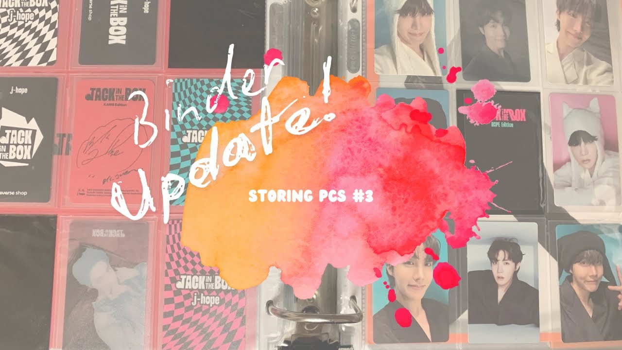 Binder Update | Storing Photocards #3 | F@ce, 🎸star,PTD, and more 👀…