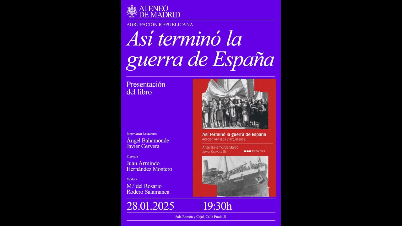 Así terminó la guerra de España