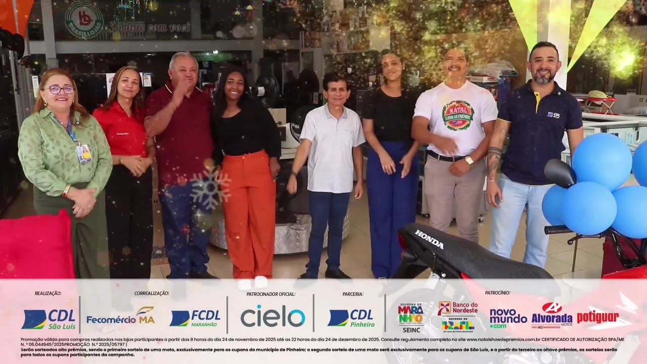 ENTREGA DA 2º MOTO 0KM | 8º NATAL SHOW DE PRÊMIOS