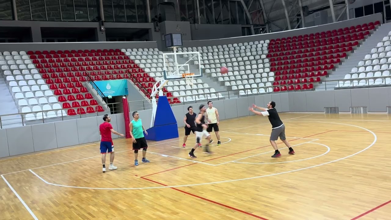 5 serilik basketbol turnuvası- maç 1/5 (abilerin dersi)  
