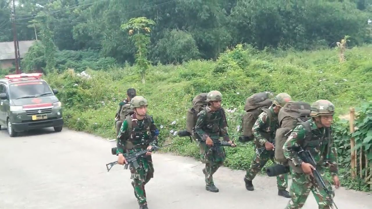 ARMY SPECIAL FORCES COMMAND (KOPASSUS) ROAD TO NUSA KAMBANGAN CILACAP REGENCY, CENTRAL JAVA